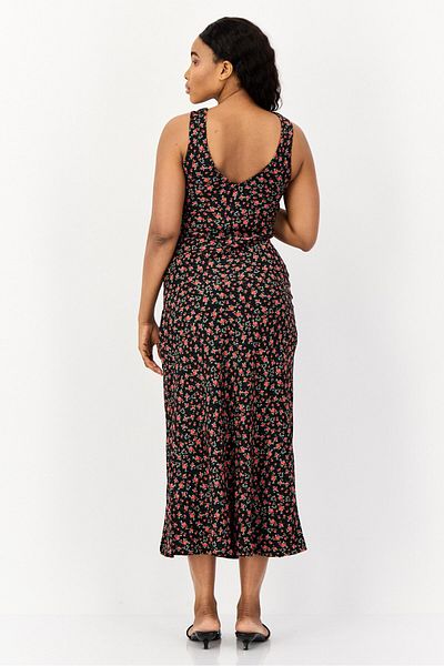 Brave Soul Women Floral Print Casual Maxi Dress, Multicolor