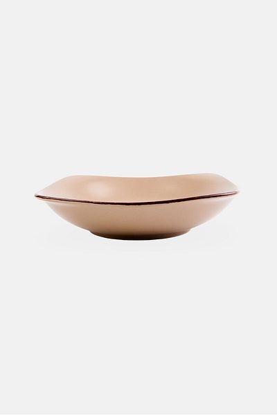 Nava Cearmic Salad Bowl, Brown