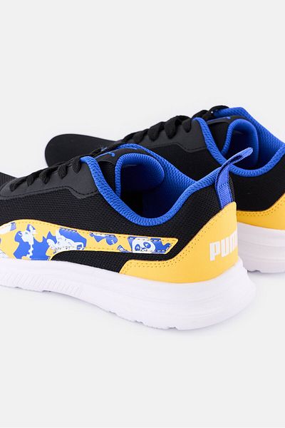 Puma Toddlers Boy Kynder Lace Up Shoes, Black