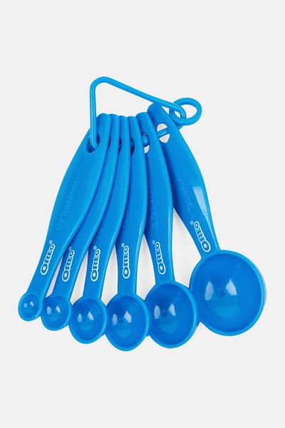 Oreo 6 Pcs Measuring Spoons Set, Blue