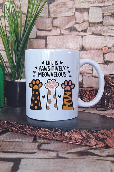 giftkonsept Cat Funny Lazy Humorous Cat Lover Poor Cat Owner Gift Printed Mug Cup