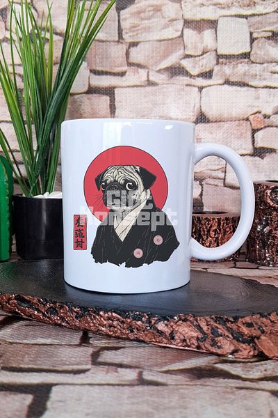giftkonsept Japanese Art Cute Dog Printed Kawaii Anime Manga Gift Printed Tea Coffee Presentation Mug Cup