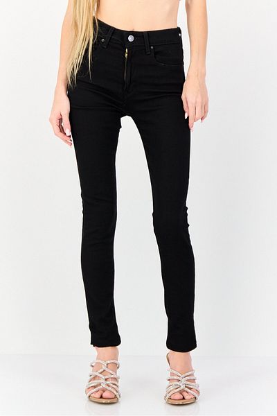 Levi's Women Skinny Fit Solid Stretchable Denim Jeans, Black