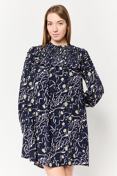 Scotch & Soda Women Allover Print Mini Dress, Multicolor