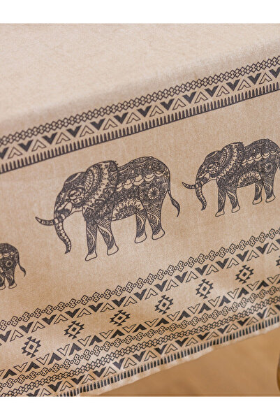 LC Waikiki Peak New Season Elephant Printed Tablecloth 150X200 cm