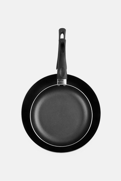 Wilson 2 Pcs Non Stick Fry Pan Set, Metallic Maroon