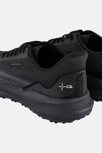 Geox Men PG1X B ABX Lace Up Casual Shoes, Black