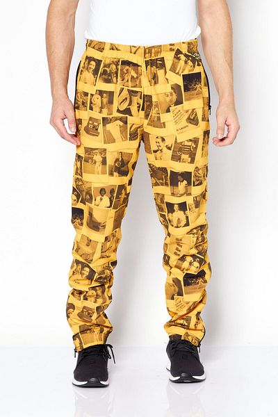 Lacoste x Polaroid Men Regular Allover Print Jogger Pants, Multicolor