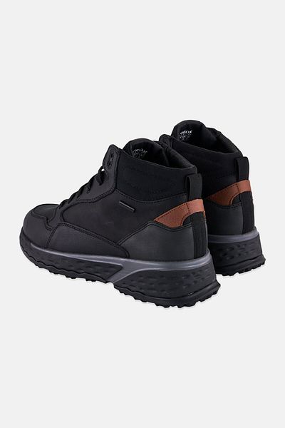 Geox Men Strerrato B Abx D Lace Up Boots, Black