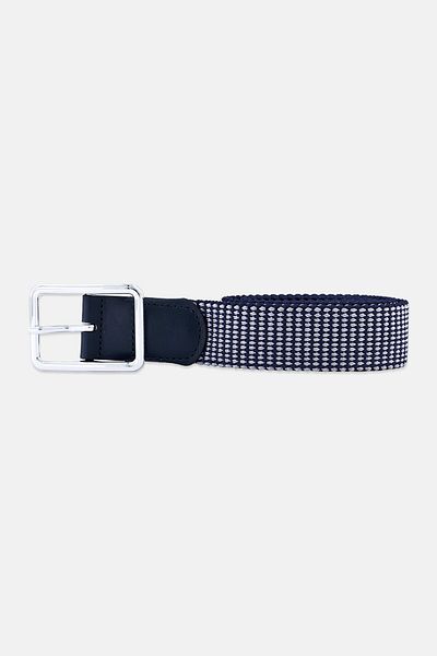 Cerruti 1881 Men Braided Stretch Elastic Belts, Multicolor