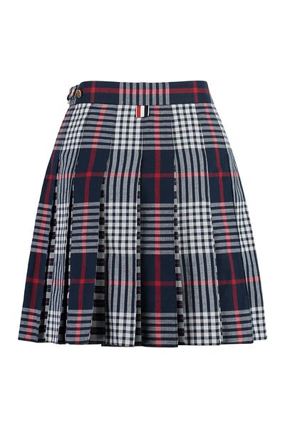 THOM BROWNE Thom Browne Pleated Mini Skirt