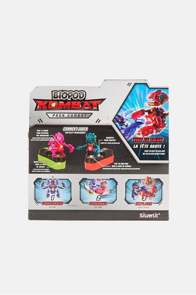 Silverlit Biopod Kombat Battle Pack B With 2 Battle Stations