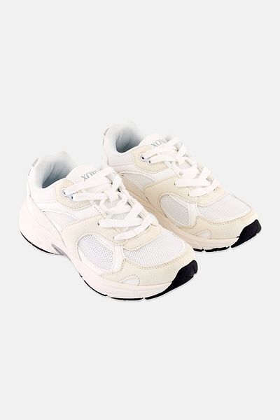 XOXO Women Lace Up Casual Shoes, Off White