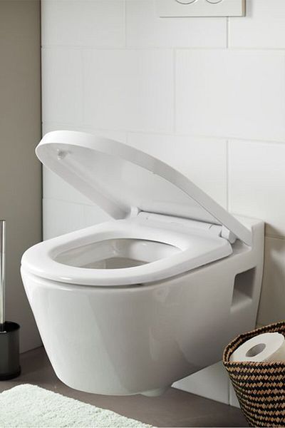 Tchibo Lavatory Seat, Easy Close, White