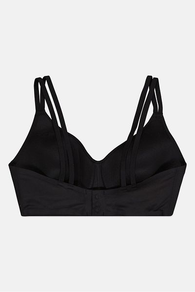 Puma Women Padded Solid Bra, Black