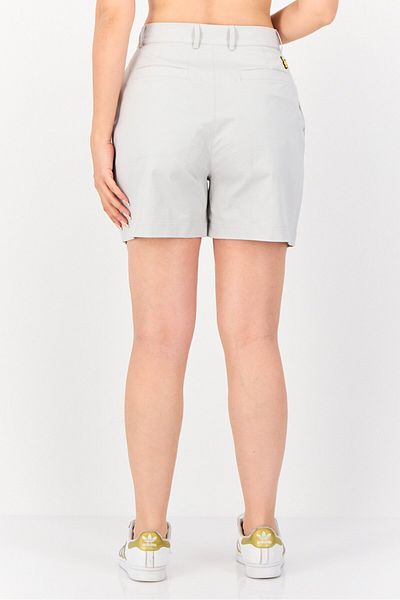 Lyle & Scott Women Brand Logo Basic Shorts, Light Grey