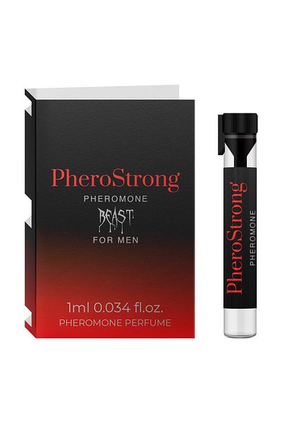 powerstrong Pheromone perfume, PheroStrong Beast for men, 1 ml