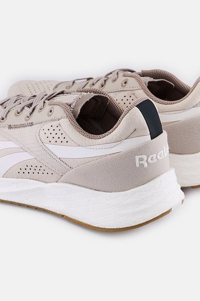 Reebok Men Floatride Energy City Lace Up Running Shoes, Beige