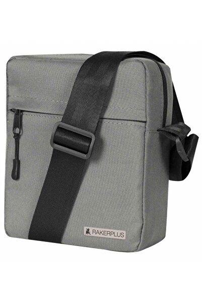 Rakerplus Сірий 20x16x8 см Унісекс Сумка через плече