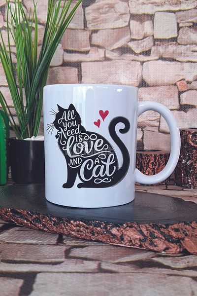 giftkonsept Cat Funny Clever Humorous Cat Lover Cat Owner Wise Gift Printed Mug Cup