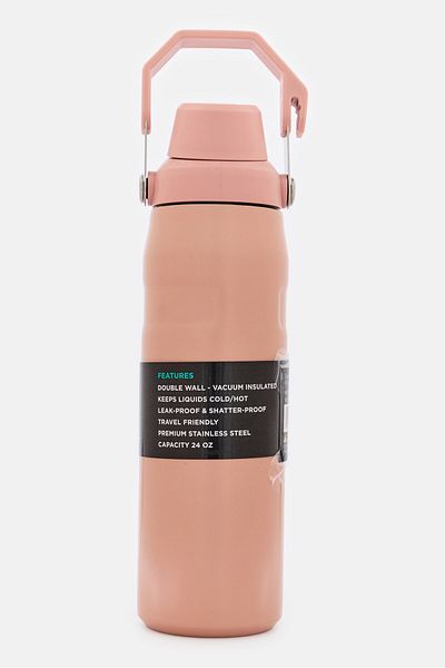 Tapout Fitness Stainless Steel Vacuum Insulated Water Bottle 700ml, Pink