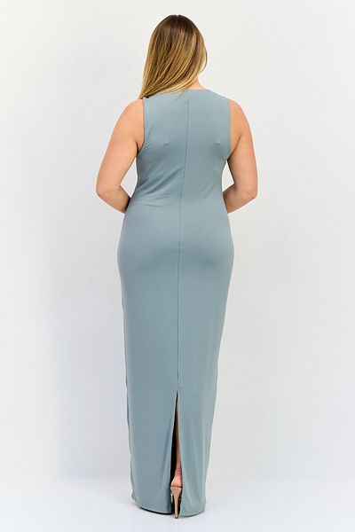 Bebe Women Solid Maxi Dress, Sage Green