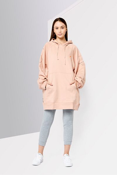 adidas Adidas by Stella McCartney Women Sportswear Fit Long Sleeve Outdoor Hoodie, Peach