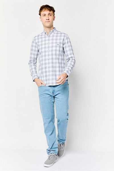 La Martina Men Tailored Fit Checkered Long Sleeves Casual Shirt, Multicolor