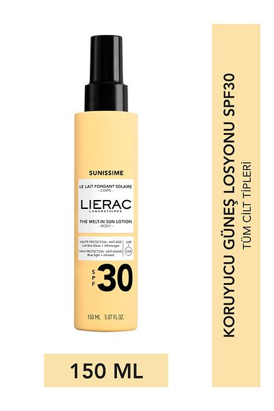 Lierac Sunissime Schmelzende Sonnenmilch Spf30 150 ml
