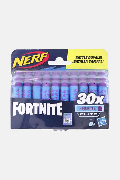 Nerf Fortnite Bach Refill 30 Elite, Blue Combo