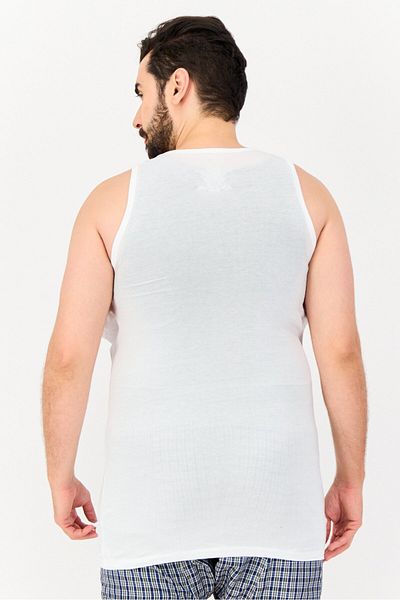 Tommy John Men 2 Pack Plain Undershirt, White