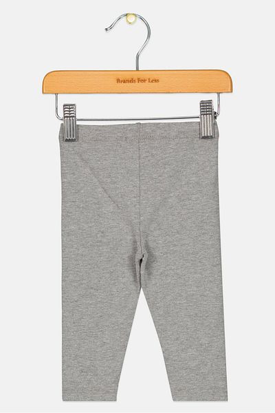 Fox Toddlers Girl Heather Pull On Pants, Grey
