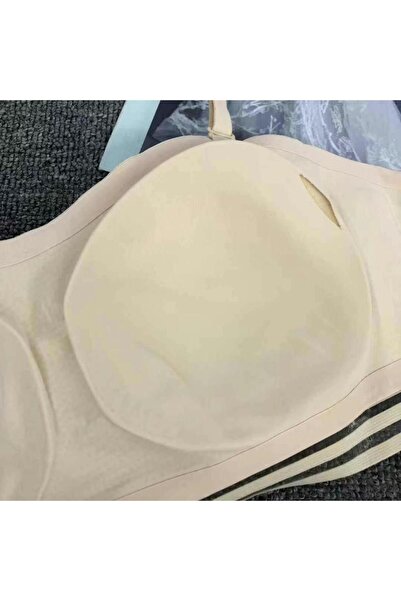 pae Strapless Bustier Bra Comfortable No Trace Laser Cut B Cup No Padding No Wire