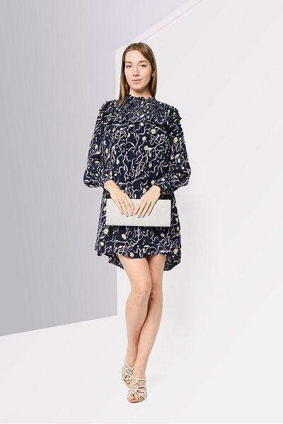 Scotch & Soda Women Allover Print Mini Dress, Multicolor