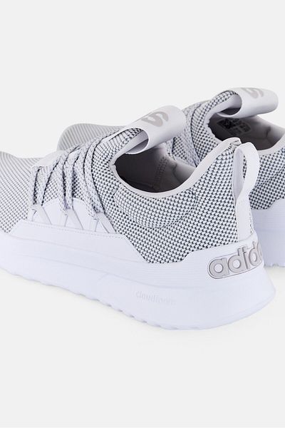 adidas Men Lite Racer Adapt 5,0 Lace Up Running Shoes, Light Grey