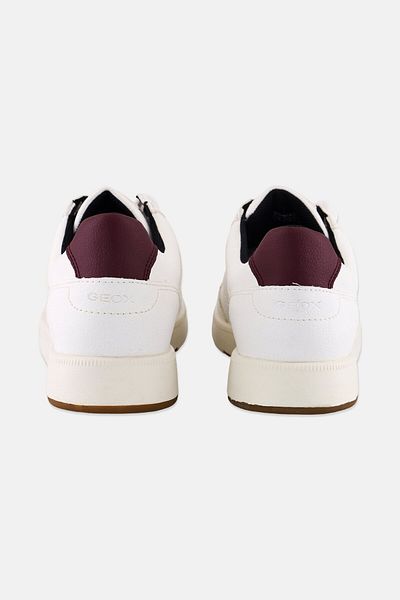 Geox Women Lace Up Casual Shoes, White