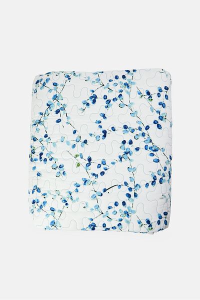 Catherine Malandrino King 3 Pieces Allover Print Bedspread With Pillow Case Set, Multicolor