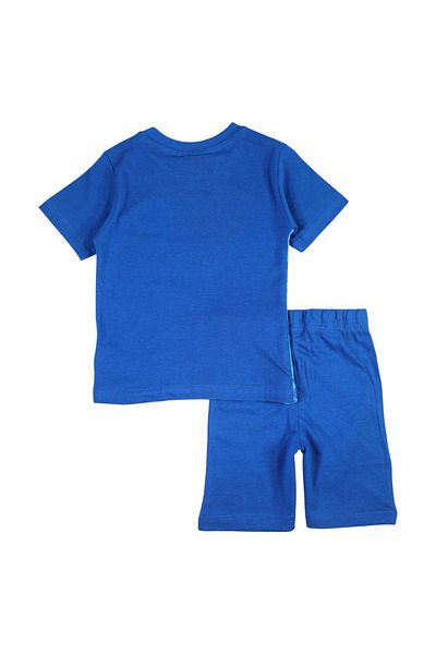 Sonic Children's short-sleeved pajamas, 100% cotton, multicolor, Happy, Sonic