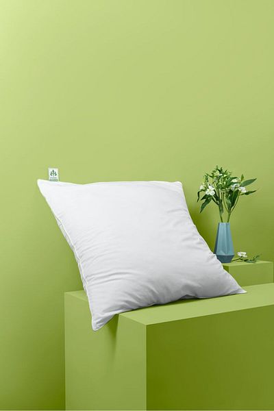 Tchibo Irisette Solid Pillow, White