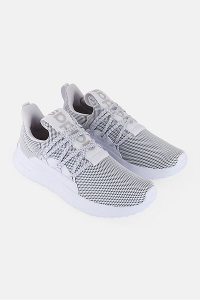 adidas Men Lite Racer Adapt 5,0 Lace Up Running Shoes, Light Grey