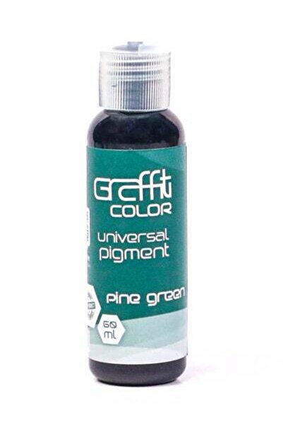 Graffiti Resin جرافيتي لون يونيفرسال أخضر صنوبري 60 مل