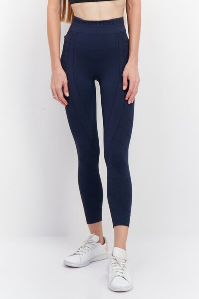 Puma Women Sportswear Fit Training Tight, Teal Blue