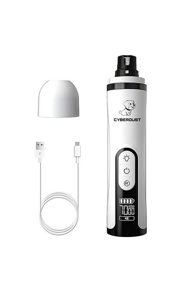 CYBERDUST Pila Electrica Pentru Caini si Pisici CYBERDUST, Profesionala, Unghiera Cu Diamant