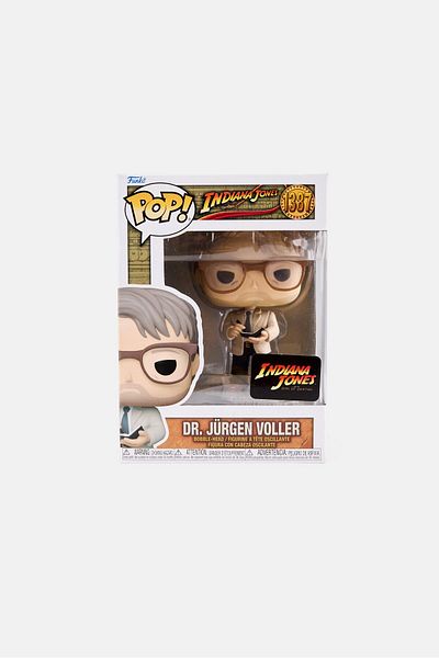 Funko Pop Movies 1387 Indiana Jones And The Dial Of Destiny- Dr Jurgen Voller Vinyl Figure