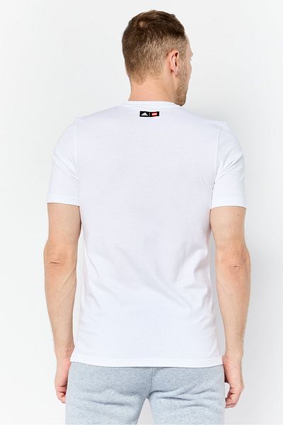 adidas x LEGO Men Sportswear Fit Short Sleeves Outdoors T-Shirt, White