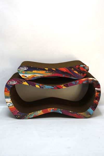 Bestie Set of 2 - Cat Scratching Sofa Cardboard Cat Scratching Horizontal Scratching
