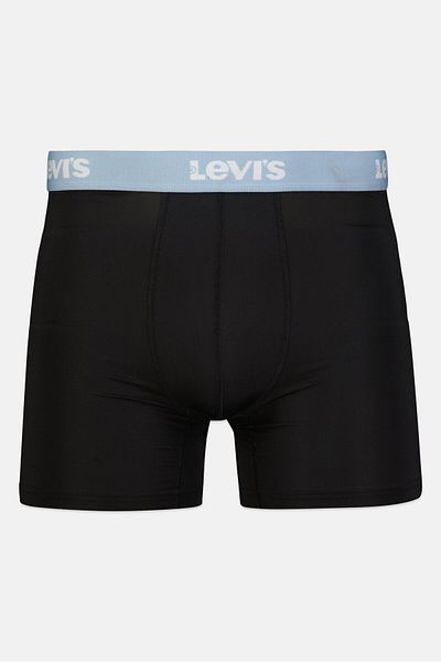 Levi's Men 4 Pack Brand Logo Boxer Brief, Multicolor