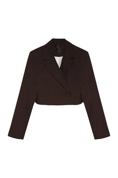Quzu VATKA ΛΕΠΤΟΜΕΡΗ CROP BLAZER ΜΠΟΥΤΣΟ