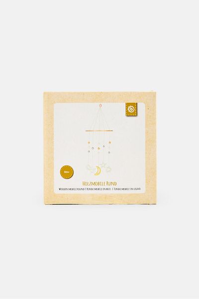 Bieco Wooden Round Mobile Stars