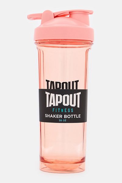 Tapout Fitness Shaker Bottle 800ml, Light Pink